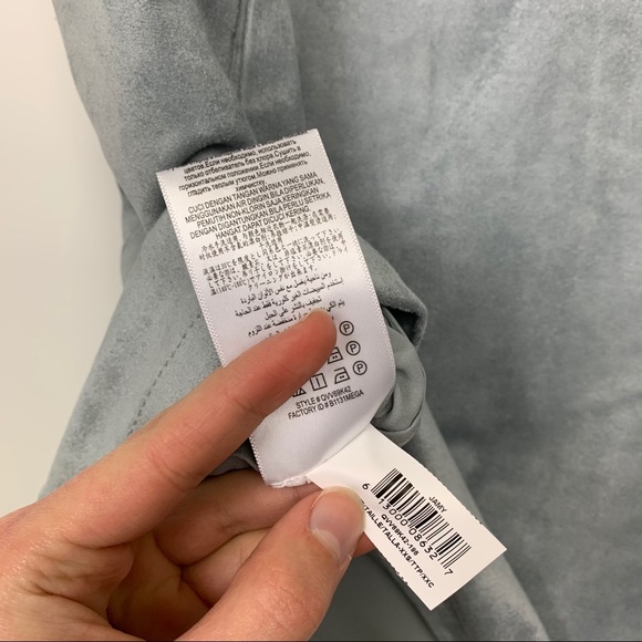 NWT BCBGMaxAzria Jamy Faux Suede Tank Mini Dress - Picture 11 of 14